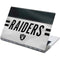 NFL Las Vegas Raiders White Striped Yoga 910 2-in-1 14in Touch-Screen Skin